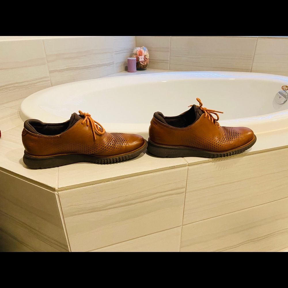 Cole haan - 2.ZERØGRAND Lined Laser Wingtip Oxford
